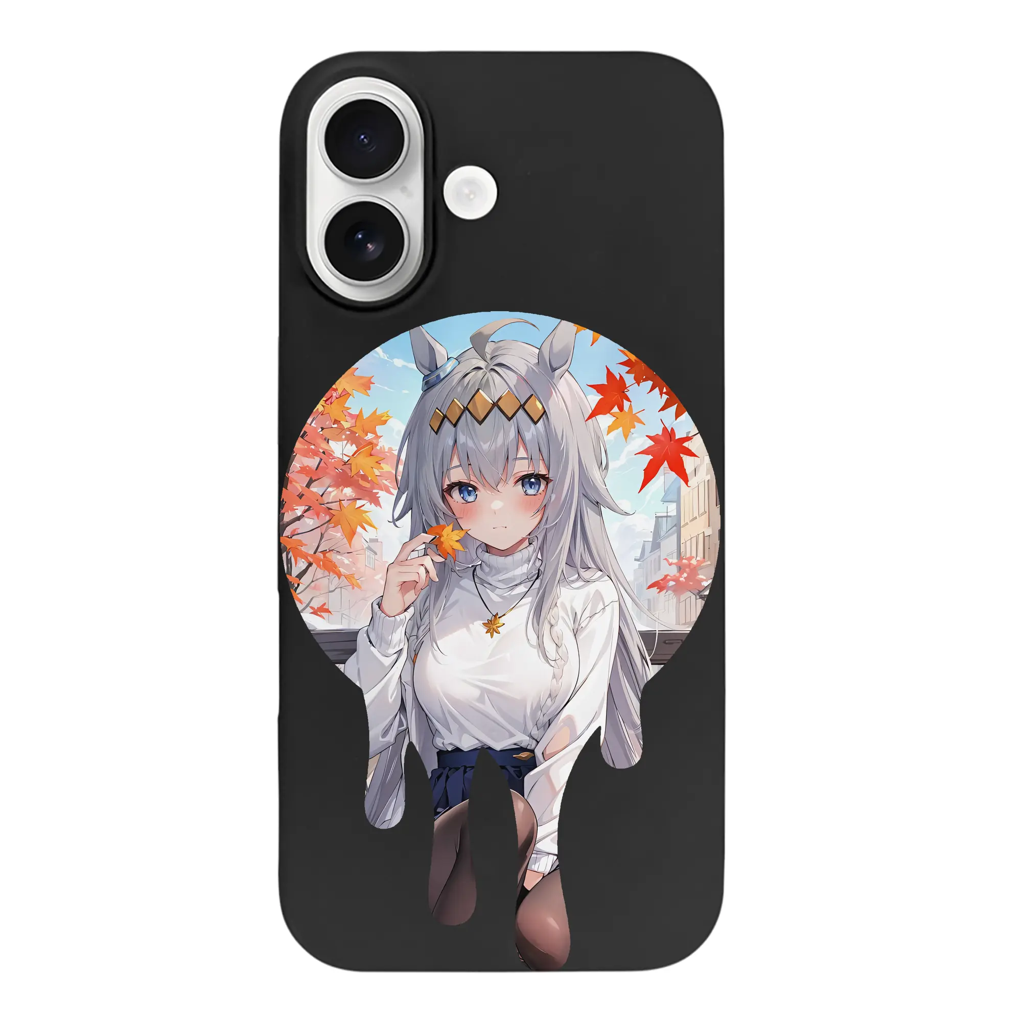 ウマ娘 プリティーダービー グッズ オグリキャップ - iPhone 17 シリーズ シリコンケース 薄型 耐衝撃 指紋防止 ソフトタッチカバー 精密フィット 傷防止 保護ケース iPhone 17/17 Air/17 Pro/17 Pro Max 対応